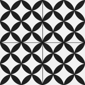 Prissmacer Pre. Circle Black Matt 45x45 I.o