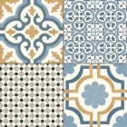 Prissmacer Pre. Windsor (Mix 6db) Patchwork Matt 45x45 I.o
