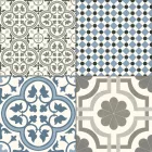Prissmacer Pre. Windsor (Mix 6db) Patchwork Matt 45x45 I.o