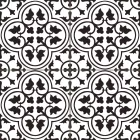Prissmacer Pre. Hampton Black Matt 45x45 I.o
