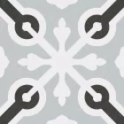 Vives 1900 Llagostera Gris 20X20 Cementlap Mintás Járólap