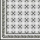 Vives 1900 Llagostera Gris 20X20 Cementlap Mintás Járólap