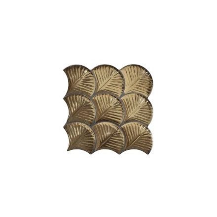 Realonda Scale Schell Gold 30,7x30,7 selyemfényű fali csempe