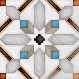 vodevil demel multicolor cementlap mintás járólap