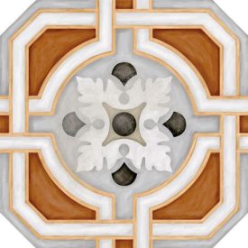 vodevil octogono zimer multicolor cementlap mintás járólap