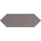 Picket /Nyíl/ Charcoal Fényes Sima Hatszög 10X30 Faszén Fali Csempe