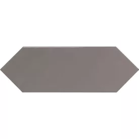  Picket /Nyíl/ Charcoal Fényes Sima Hatszög 10X30 Faszén Fali Csempe