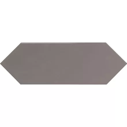 Picket /Nyíl/ Charcoal Fényes Sima Hatszög 10X30 Faszén Fali Csempe