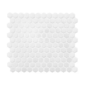 Hexagon White Mini 30X26 Mozaikcsempe
