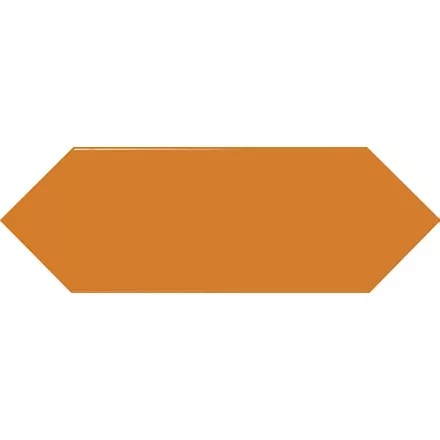 Picket /Nyíl/ Orange Fényes Sima Hatszög 10X30 Narancs Fali Csempe