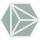 Peronda Harmony Varadero Mint  R10  19,8X22,8   Járólap