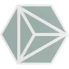 Peronda Harmony Varadero Mint  R10  19,8X22,8   Járólap