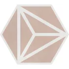 Peronda Harmony Varadero Rose  R10  19,8X22,8   Járólap