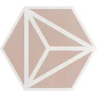 Peronda Harmony Varadero Rose  R10  19,8X22,8   Járólap