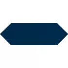 Picket /Nyíl/ Navy Blue Fényes Sima Hatszög 10X30 Tengerész Kék Fali Csempe