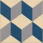 Vives 1900 Güell-1 20X20 Cementlap Mintás Járólap