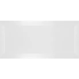 Metro White Mate 10x20 metró csempe MATT fehér finoman fózolt szélű