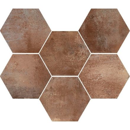Ragno Epoca Hexagon Cotto Scuro 21x18,2