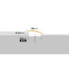  Pr4 Szintkülönbséget Áthidaló Profil A3 Titán 1,86 M