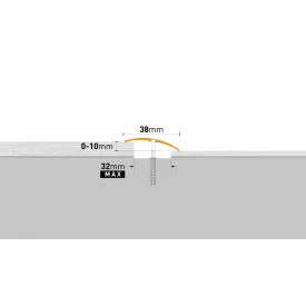  Pr8 Szintkülönbséget Áthidaló Profil A1 Ezüst 0,93 M