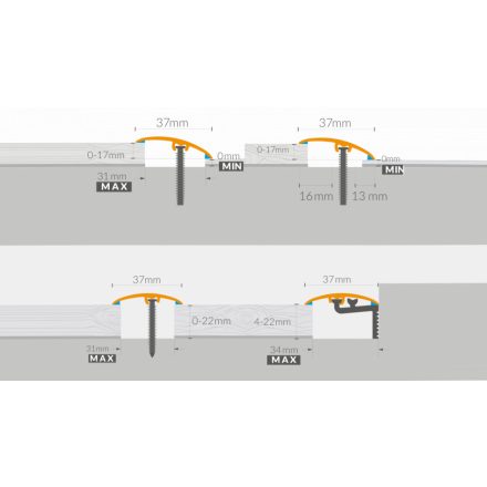  Cs37 Szintkülönbséget Áthidaló Profil 2 North Ash 0,93 M