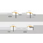  Cs37 Szintkülönbséget Áthidaló Profil 12 Dark Oak 0,93 M