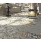 Vives Vodevil Flore Gris 20X20 Cementlap Hatású Járólap