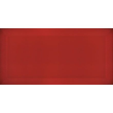 Metro Rojo Bisel Brillo 7,5x15 metro csempe