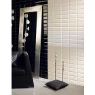 Bisel Negro Mate 10X20 Matt Fekete Fózolt Metro Csempe