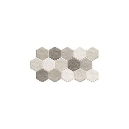 Stonegenge Hex Grey 26,5x51 hexagon mintás járólap