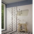 Rhombus Wall White 15,2X26,3