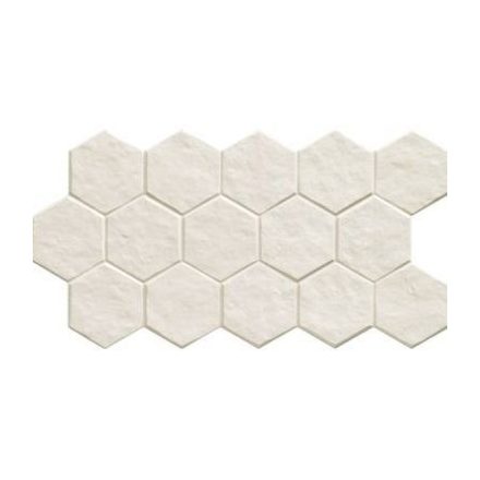 Muse Hex White 26,5X51 Hexagon Mintás Járólap