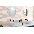 Picket /Nyíl/ Pink Fényes Sima Rózsaszín Hatszög 10X30 Fali Csempe