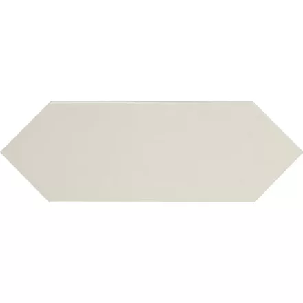 Picket /Nyíl/ Creme Fényes Sima Hatszög 10X30 Krém Fali Csempe