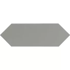   Picket /Nyíl/ Grey Fényes Sima Szürke Hatszög 10X30 Fali Csempe