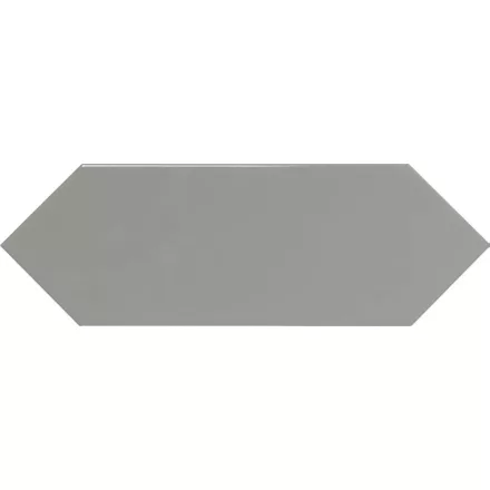 Picket /Nyíl/ Grey Fényes Sima Szürke Hatszög 10X30 Fali Csempe