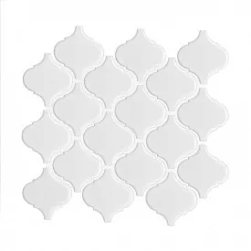 Arabesco White Mini 27,6X25 Mozaikcsempe 