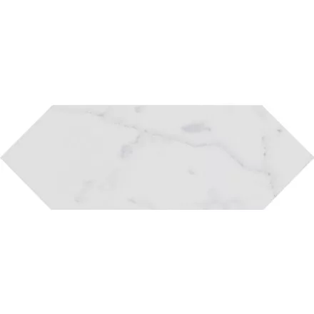 Picket /Nyíl/ Carrara Fényes Sima Hatszög 10X30 Fali Csempe