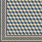 Vives 1900 Güell-3 20X20 Cementlap Mintás Járólap