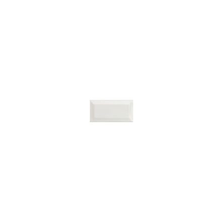 Ribesalbes Blanco Bisel  Brillo 7,5X15 Fényes Fehér Fózolt Szélű Metro Csempe