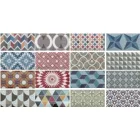 Equipe  METRO 7,5X15 METRO PATCHWORK COLOURS 7,5X15 Fényes