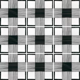 Equipe  CAPRICE 20X20 CLOTH B&W 20X20 Matt
