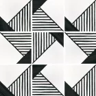 Equipe  CAPRICE 20X20 ORIGAMI B&W 20X20 Matt