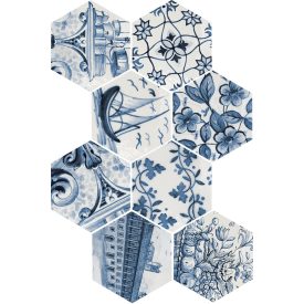   Equipe  HEXATILE 17,5X20 HEXATILE PATCHWORK LISBOA 17,5X20 Fényes