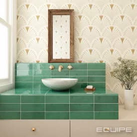   Equipe  VILLAGE 6,5X13,2 VILLAGE ESMERALD GREEN 6,5X13,2 Fényes