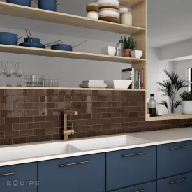 Equipe  VILLAGE 6,5X20 VILLAGE WALNUT BROWN 6,5X20 Fényes
