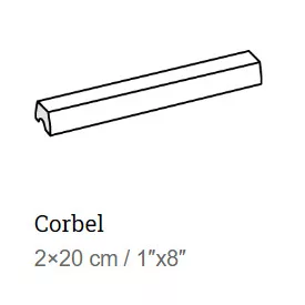 Equipe  COSTA NOVA 2X20 CORBEL WHITE 2X20 Fényes