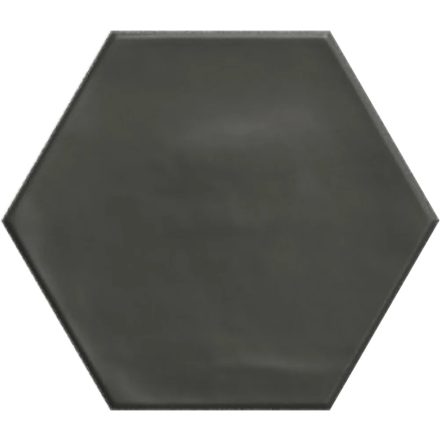 Ribesalbes Geometry Monocolor Hex Black Matt 15×17,3 Járólap 