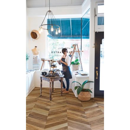 Marazzi Treverksoul Brown 11X54 Chevron Járólap