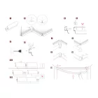 NG padlószegély összekötőelem